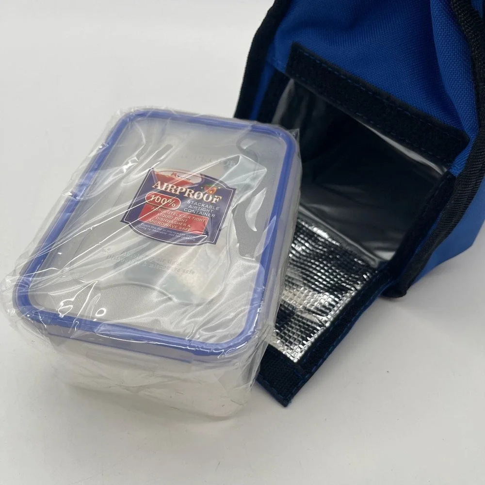 Microsoft Kiwi Lunch Cooler‎ Bag with Air-Tight Container